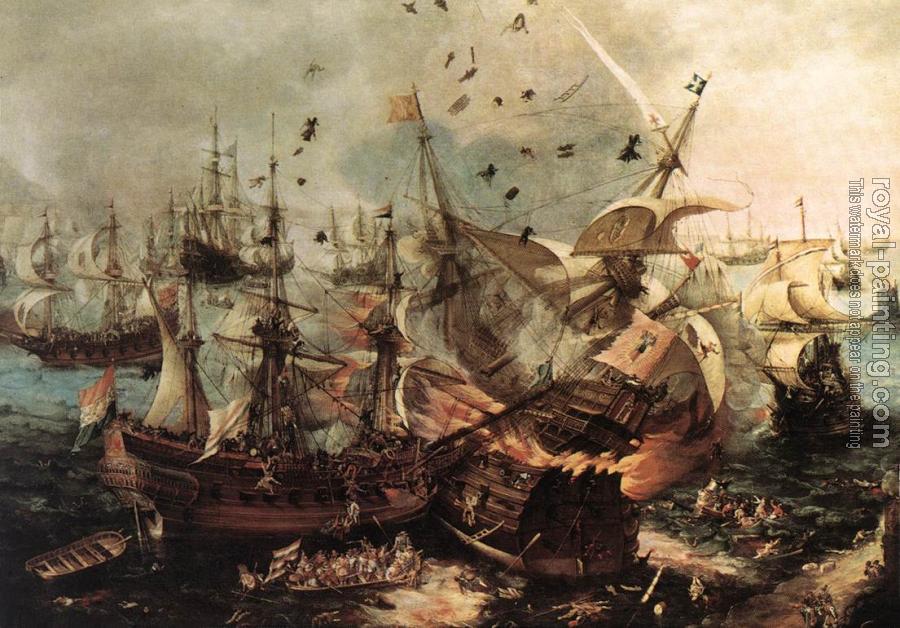 Hendrick Cornelisz Vroom : Battle of Gibraltar